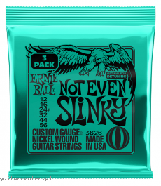 Ernie Ball 3626 Not Even Slinky 12-56 3-Pack