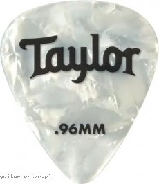Taylor Celluloid 351 Picks White Pearl 0.96mm