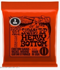 Ernie Ball 3215 10-52 3-pack