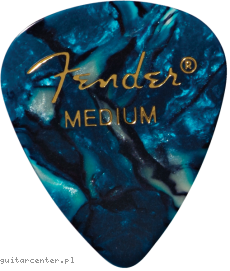 Fender 351 Premium Celluloid Medium Ocean Turquoise 12 pack