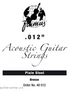Framus 48012 Plain Steel 012