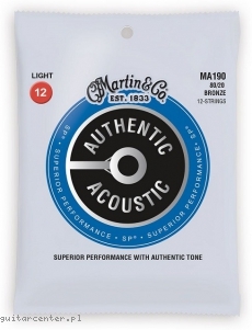 Martin MA190 Authentic 12-54 Bronze do 12-strunowego Akustyka