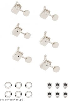Fender ClassicGear Staggered Tuning Machine Set Chrome RH