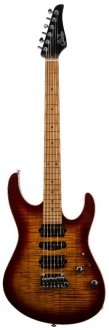 Suhr Modern Plus Roasted Maple HSH Fireburst