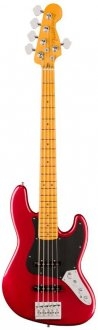 Fender American Ultra II Jazz Bass V MN Sinister Red