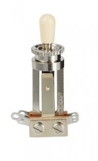 Gibson TS020 Toggle Switch Straight Type w/Cream Switch Cap
