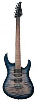 Suhr Modern Plus HSH PF Faded Trans Whale Blue Burst