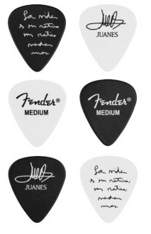Fender Juanes 351 Celluloid Picks Medium 6-Pack