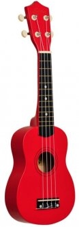 Ever Play UC-100 Red Ukulele Koncertowe