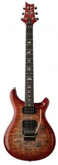 PRS SE Custom 24 Floyd Charcoal Cherry Burst
