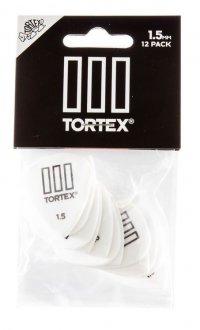 Dunlop 462P 1.50 Tortex Flex TIII Jazz III 12-Pack