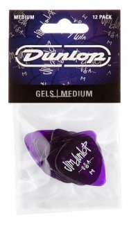 Dunlop 486PMD GELS PURPLE MEDIUM 12-Pack