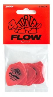 Dunlop 558P50 Tortex FLOW STD GRIP 12-Pack