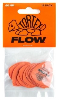 Dunlop 558P60 Tortex FLOW STD GRIP 12-Pack