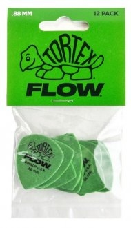 Dunlop 558P88 Tortex FLOW STD GRIP 12-Pack