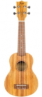 Flight DUS322 Zebrawood Soprano Ukulele
