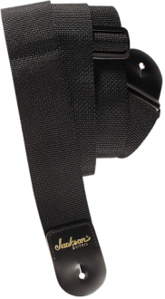 Jackson 2\" Poly Guitar Strap BLK