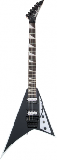 Jackson JS32 Rhoads BLACK W/WHITE BEVELS