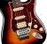 Fender Player II Modified Stratocaster HSS FR RW 3TS Front