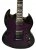 ESP USA VIPER FM Dark Purple Sunburst Korpus
