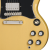 Epiphone SG Standard TV Yellow detal