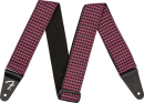 Fender Houndstooth Jacquard Strap Pink