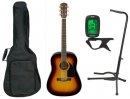 Fender CD-60 V3 SB Bundle 1