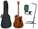 Fender CD-60SCE All Mahogany Bundle 1