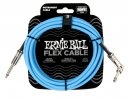 Ernie Ball 6464 Flex Instrument Cable Straight/Angle 10ft Blue 3 m